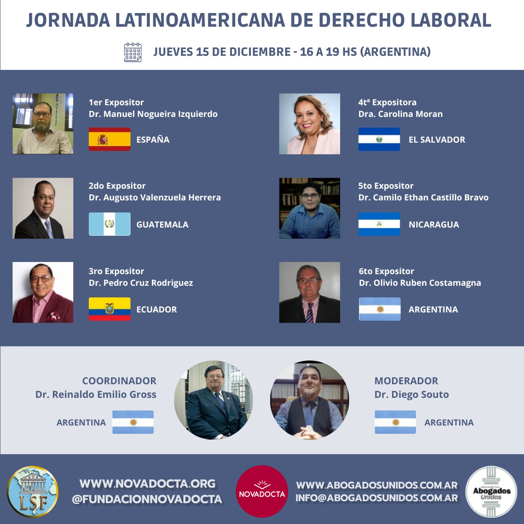 Jornadas Latinoamericanas de Derecho Laboral